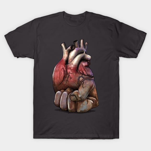 love-punch T-Shirt by Arash Shayesteh